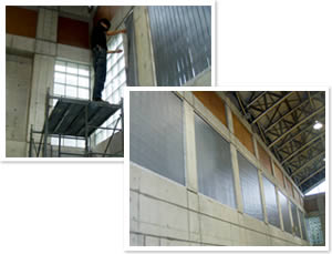 体育館施工事例