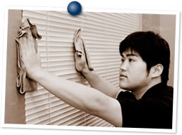 ブラインド洗浄のこだわり