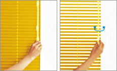 ワンポール式　開閉操作