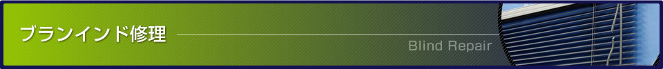 ブラインドクリーニング